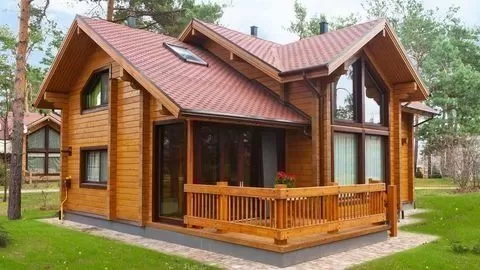 Разница бруса естественной влажности и бруса камерной сушки
