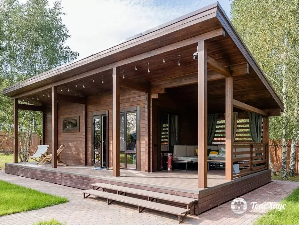 Бани из бруса