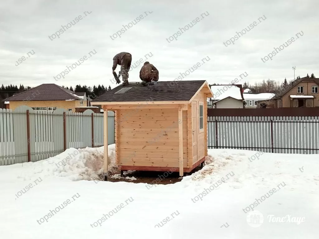 Хозблок «Шалаш». 12708