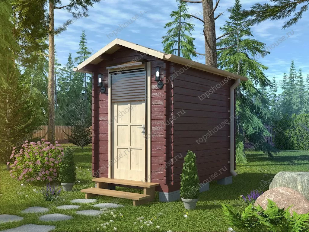Сарай «Скала» 2.0х3.0 Тип 1. 11160