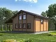 Двухэтажный дом «Писаный красавец». 12438