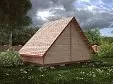 Гостевой дом из бруса «ПризмаХаус». 7483