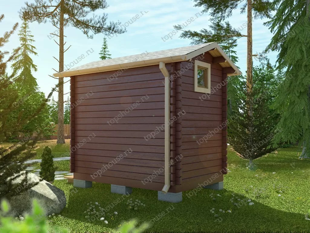 Сарай «Скала» 2.0х3.0 Тип 1. 11162