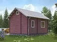 Двухуровневый дом «Дачные пенаты». 12181