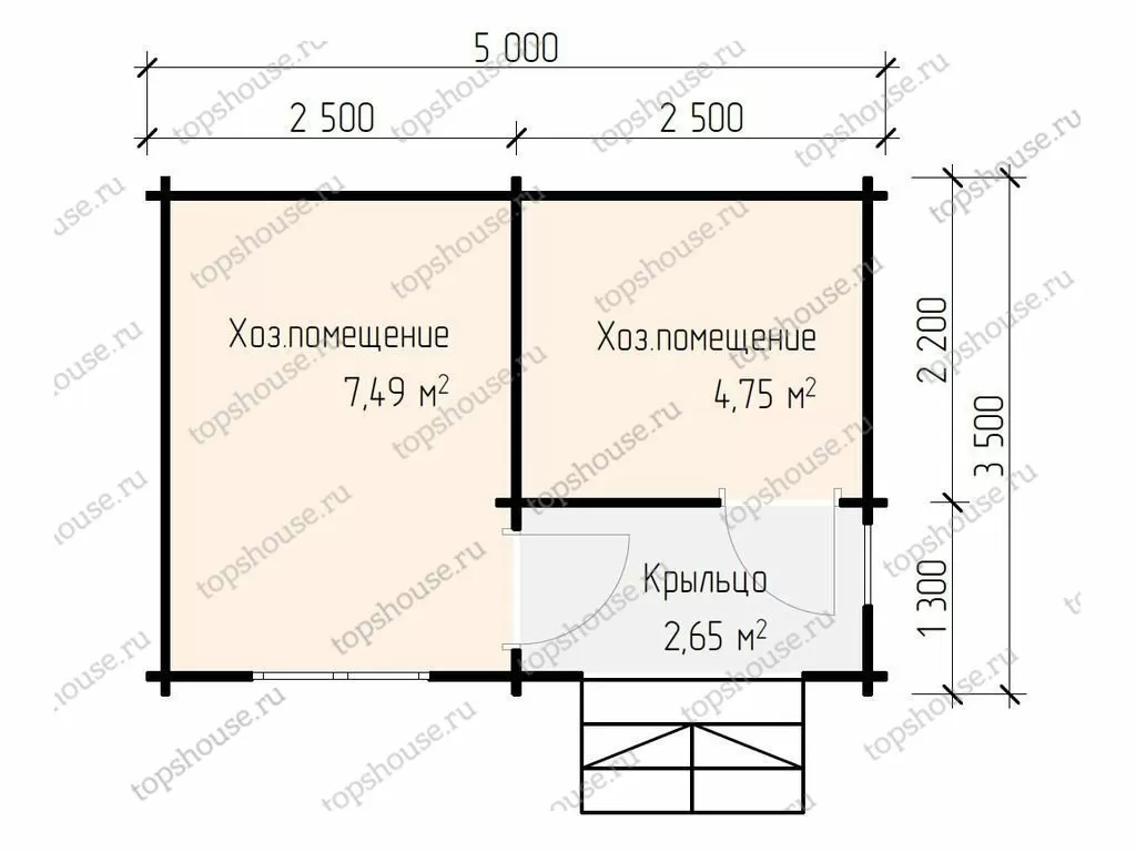 Хозблок (2 в 1) «Толковый». 5479