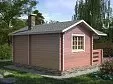 Баня из бруса «Пышка». 5554