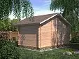 Садовый домик 4,8 x 3,2 «Солнечное утро». 5243