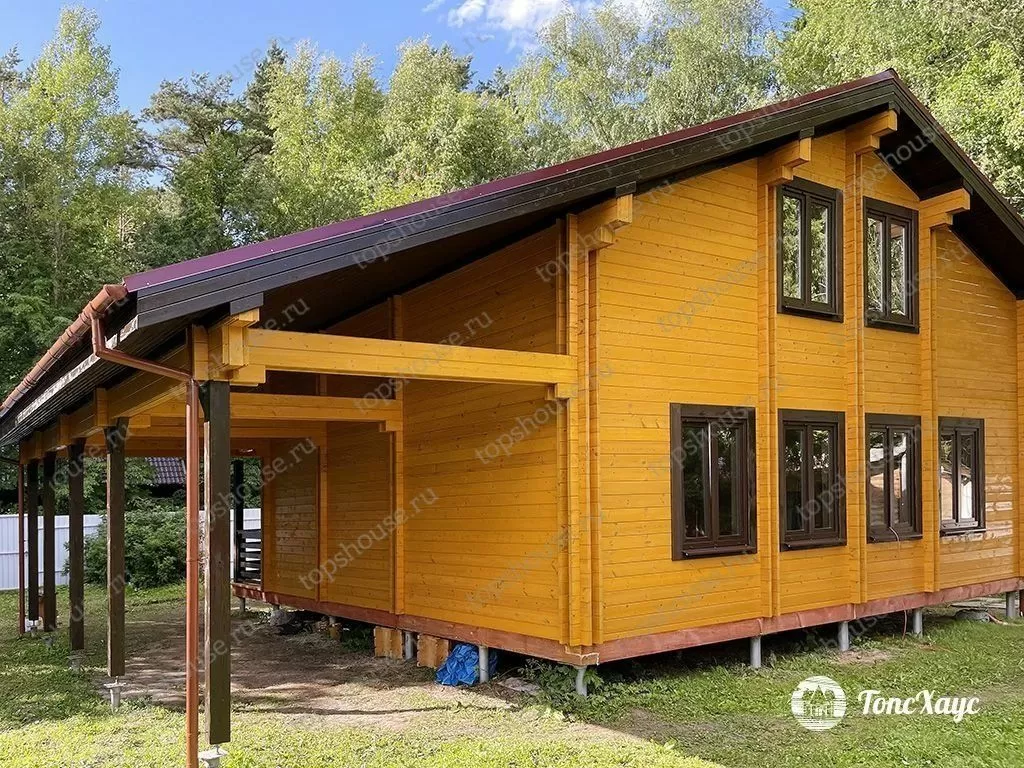 Двухэтажный дом «Писаный красавец». 12962