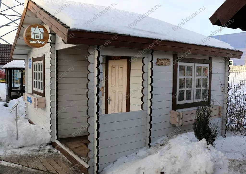 Гостевой домик эконом класса из бруса «Артель». 4427