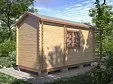 Дачная бытовка с крыльцом 6,0x2,3. 7246