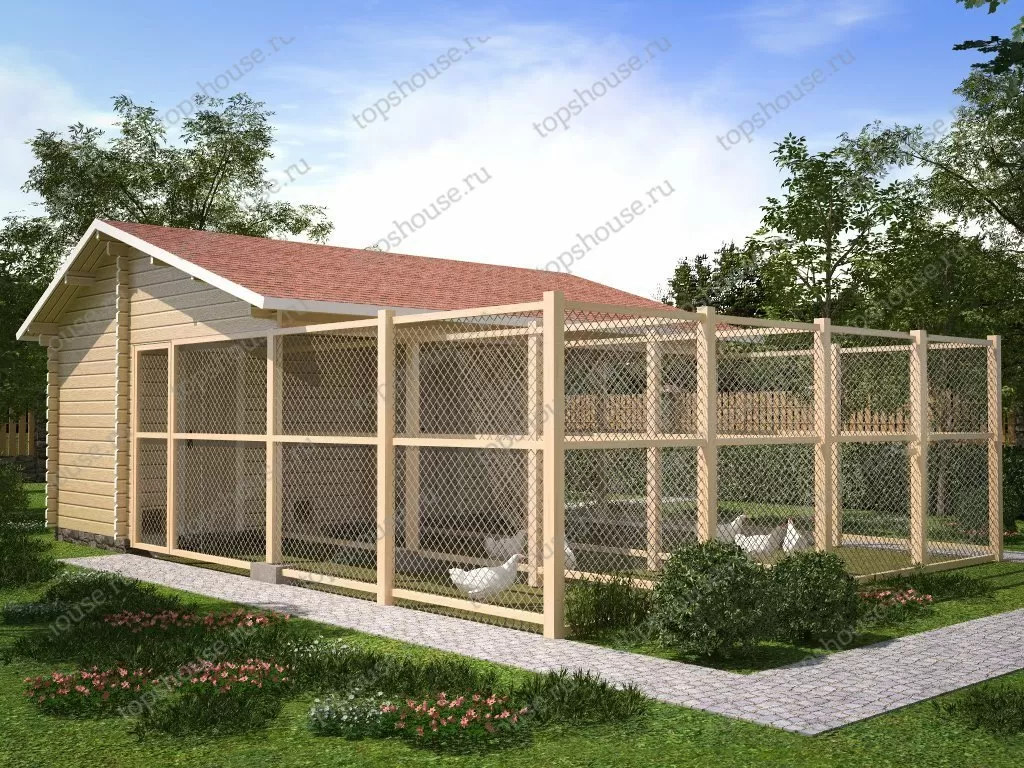 Курятник «Птичий двор». 4768