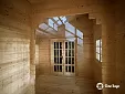 Дачный дом с мезонином «Объятия старины». 16300