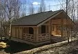 Теплый дом из бруса «Новая сказка». 4429