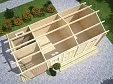 Хозблок 6 х 3 «Изысканный». 4248