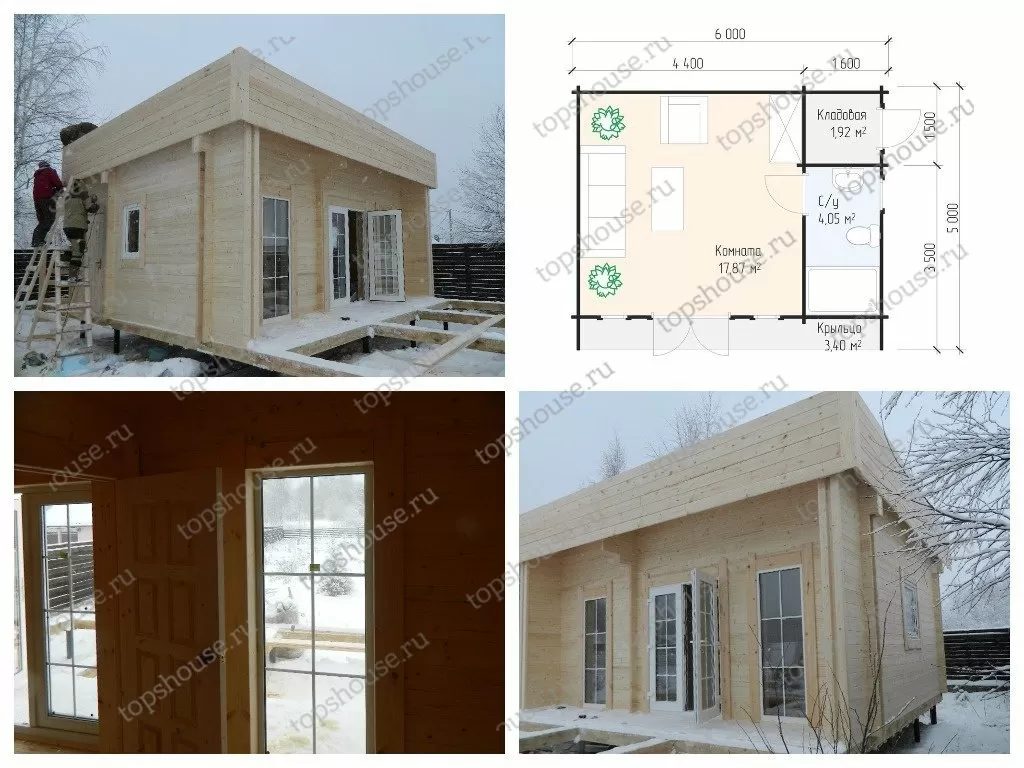 Дачный дом «КвадроХаус». 6524