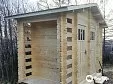 Хозблок «Заботливый» с душем и туалетом. 10740