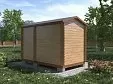 Дачная бытовка 4,0x2,3. 7379