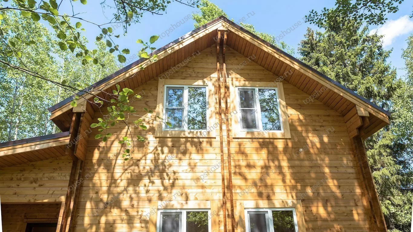 Дачный дом «Тёплая классика». 11045