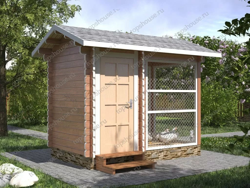 Курятник «Клуша». 5700
