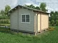 Садовый дом из бруса «Дачный угодник». 5757