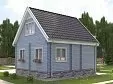 Двухэтажный дом «Теремок» в комплектации ЗИМА. 10676