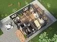 Дом из двойного бруса «Вечная молодость». 12508