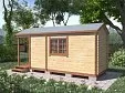 Дачная бытовка с крыльцом 6,0x2,3. 7245