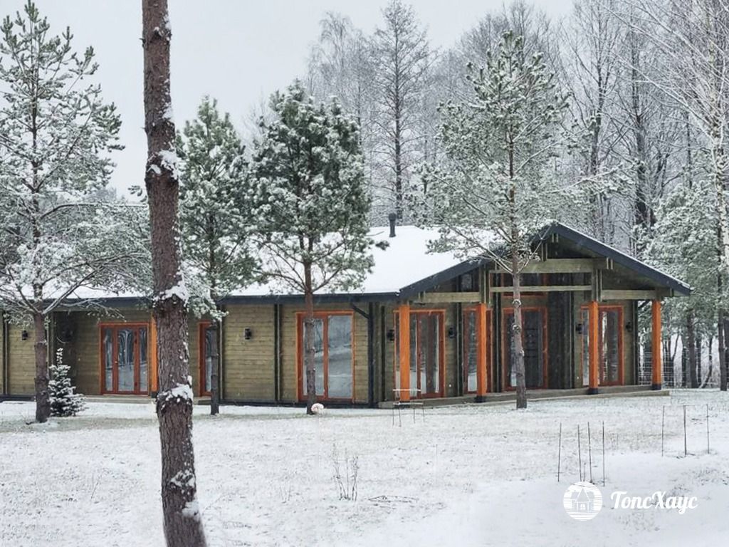 Теплый дом по индивидуальному проекту