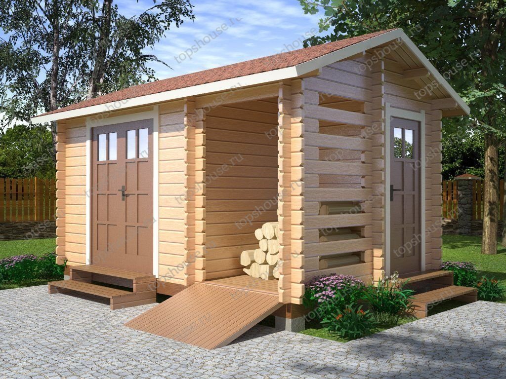 Хозблок «Прилежный». 4648