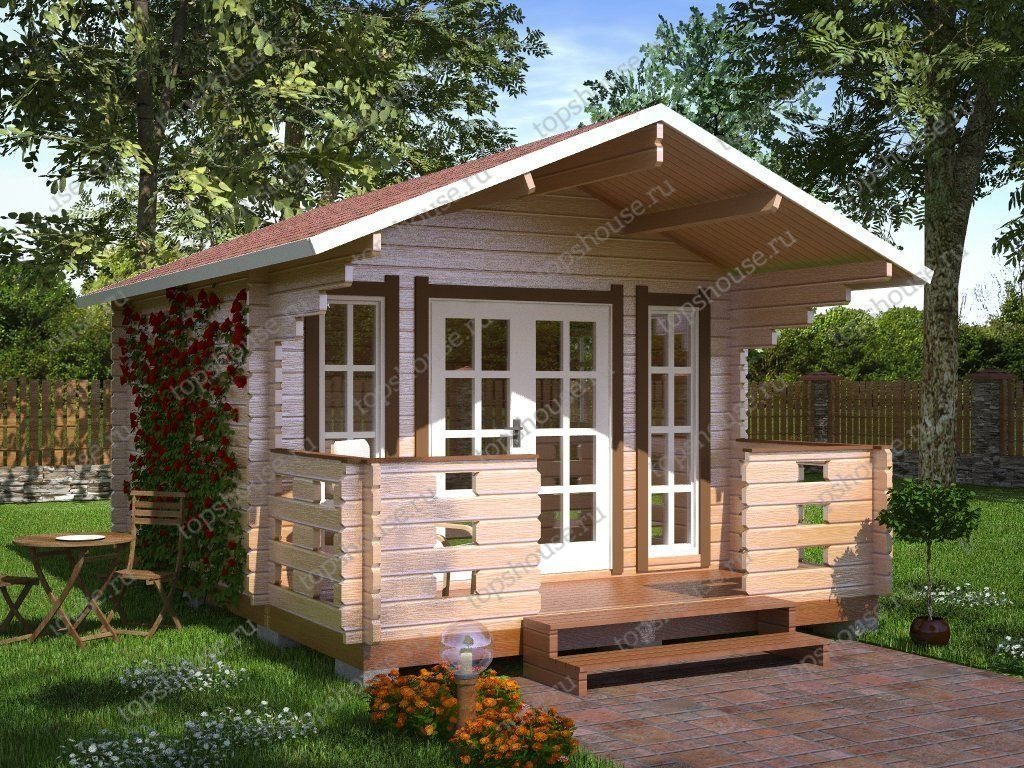 Садовый домик эконом класса «Эталон плюс». 4592