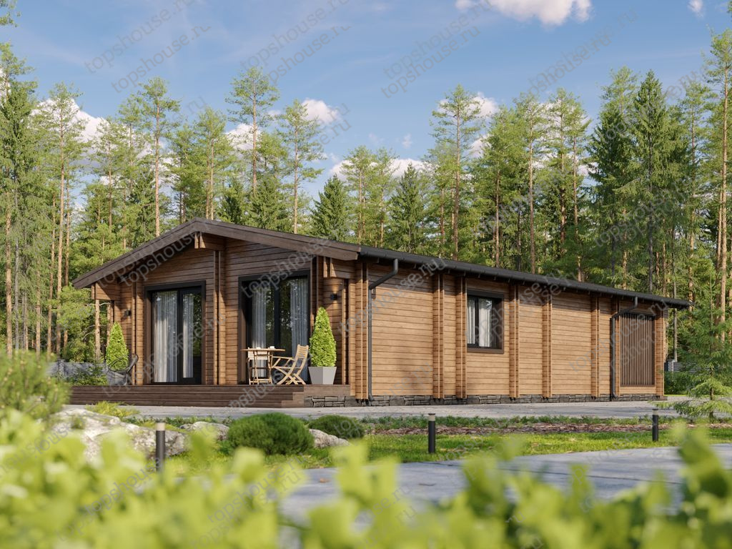 Тёплый дом «Шепот леса». 15460