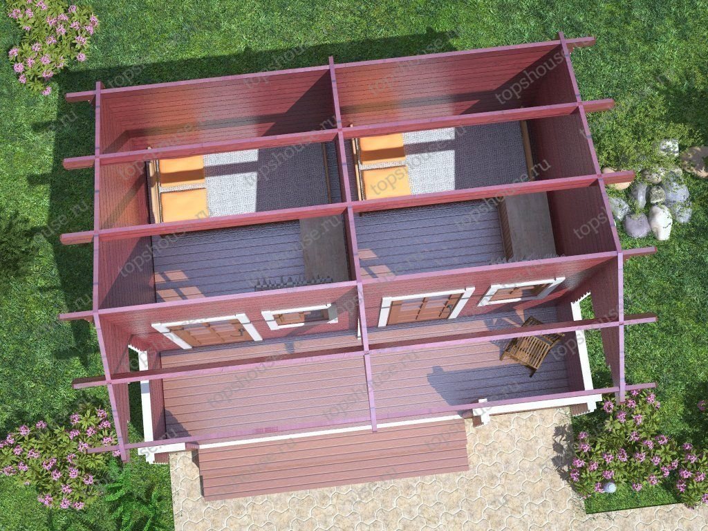 Хозблок (2 в 1) «Нарядный». 5158