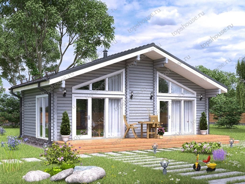 Гостевой дом из бруса «Ну и Ну!!». 13478