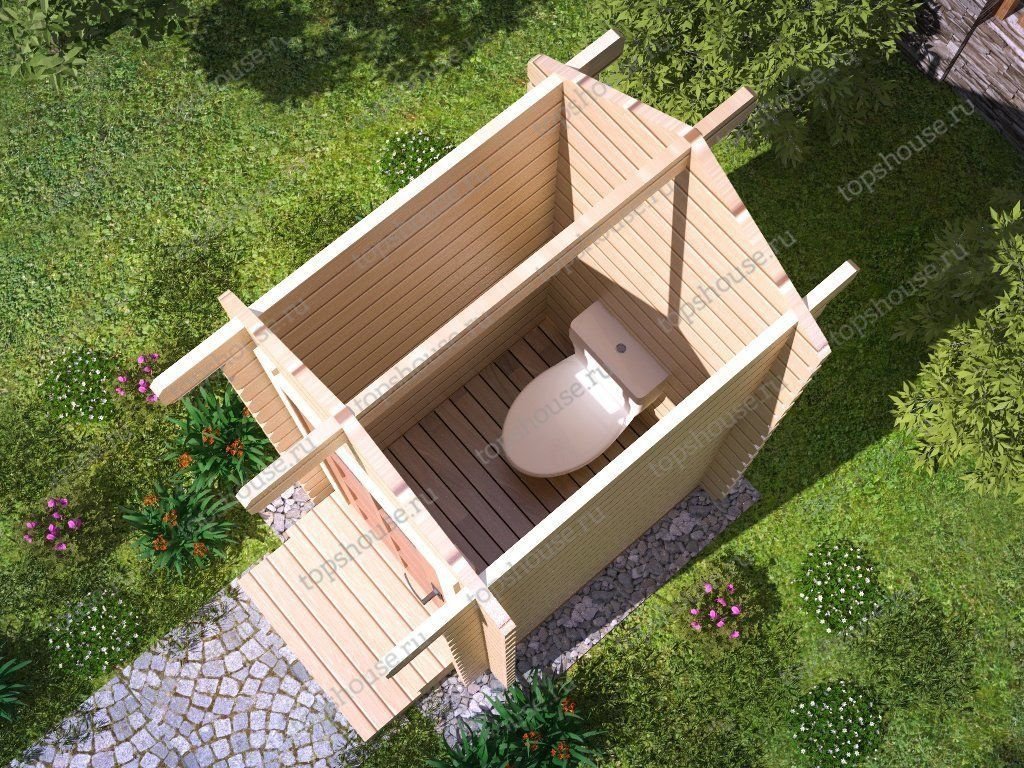 Туалет 1,5 x 1,3 «Гном». 4829