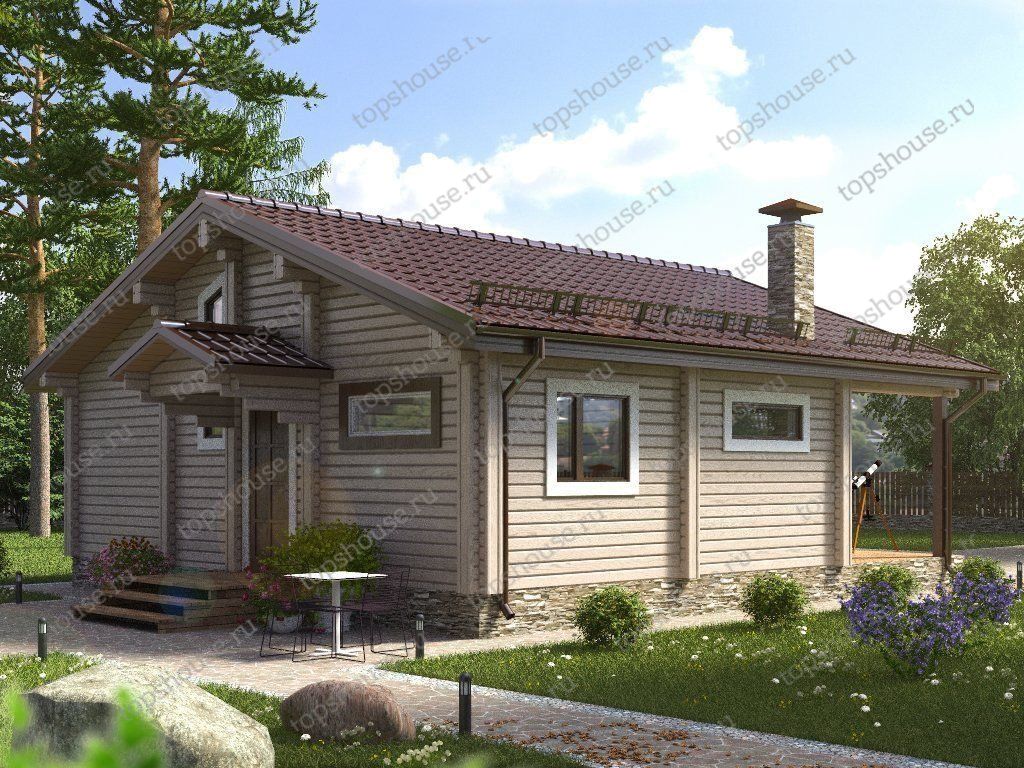 Одноэтажный дом «Золото скифов». 9614