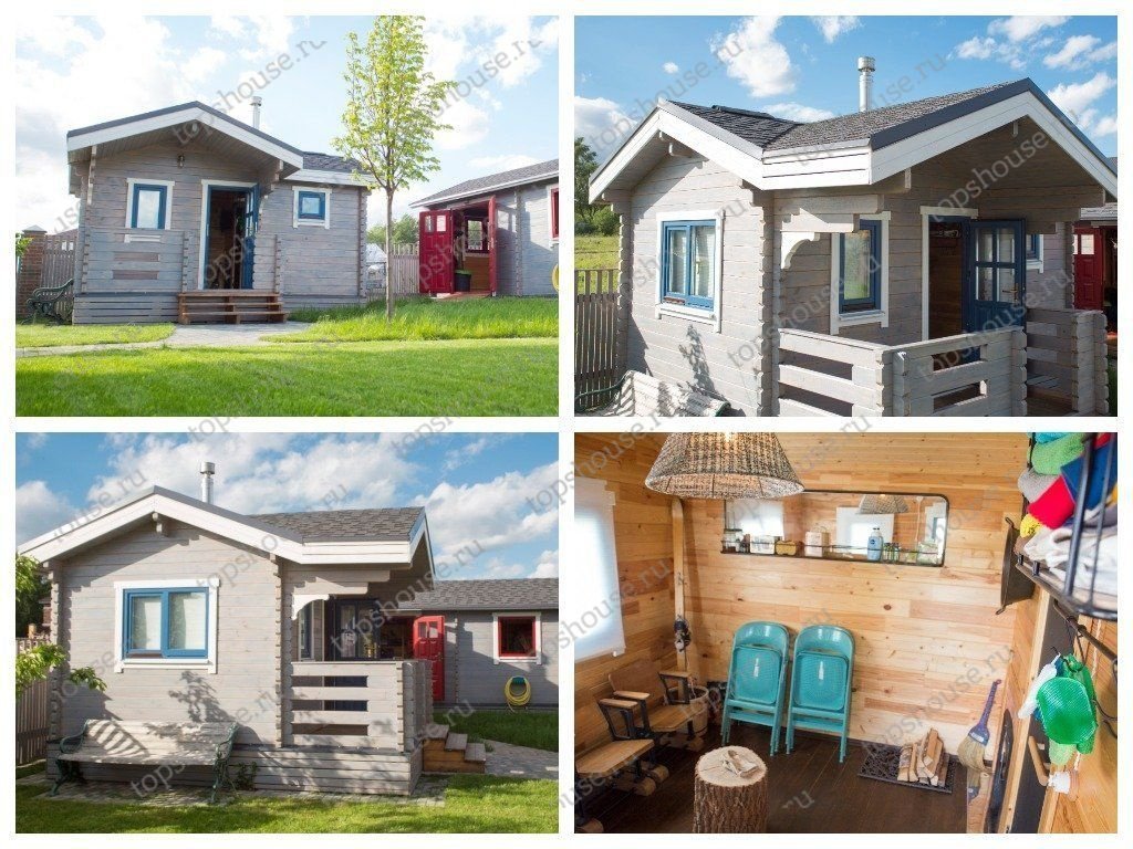 Баня из бруса «Пышка». 9095