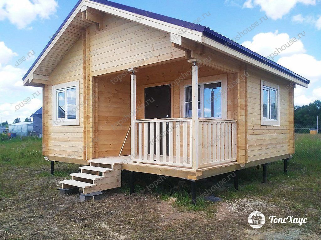 Одноэтажный тёплый дом «Эко-Идеал». 11489