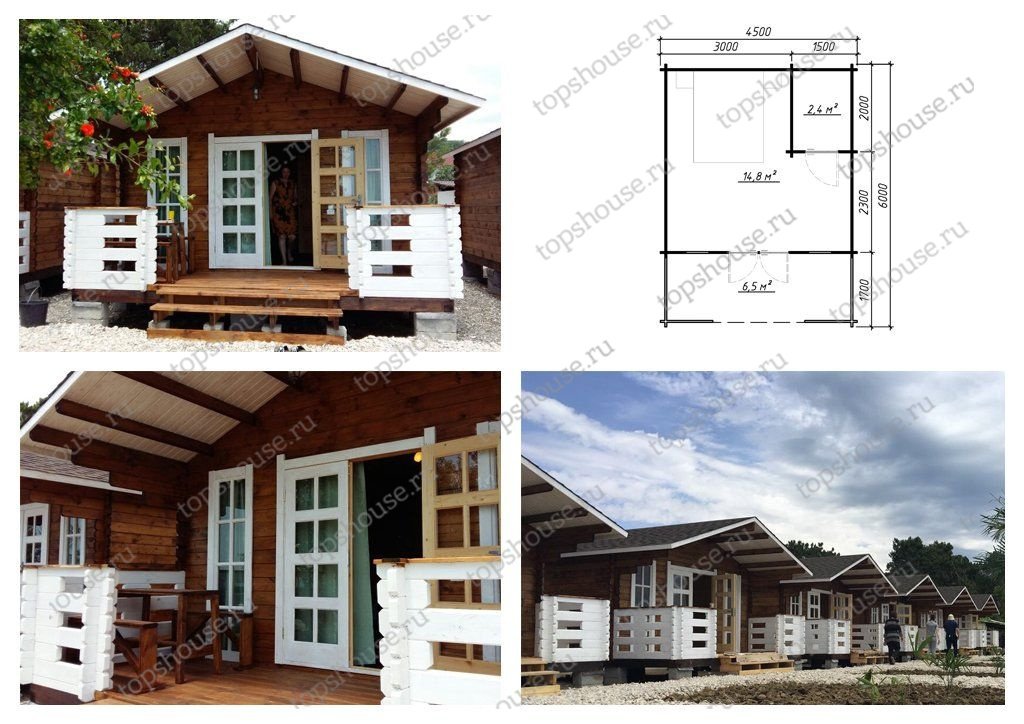 Садовый домик эконом класса «Эталон плюс». 3610