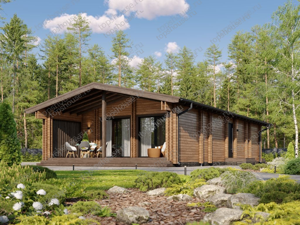 Тёплый дом «Шепот леса». 15458