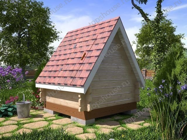 Домик для колодца «Учкудук». 7358