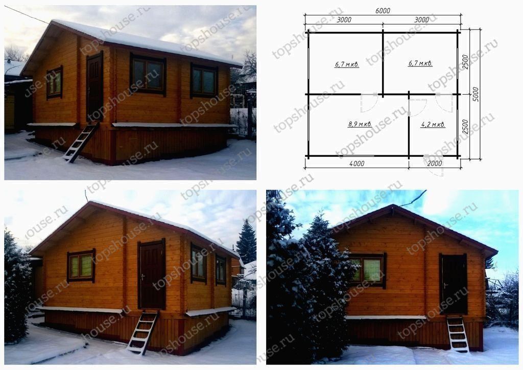 Дачный дом «Топ-Дом». 3343