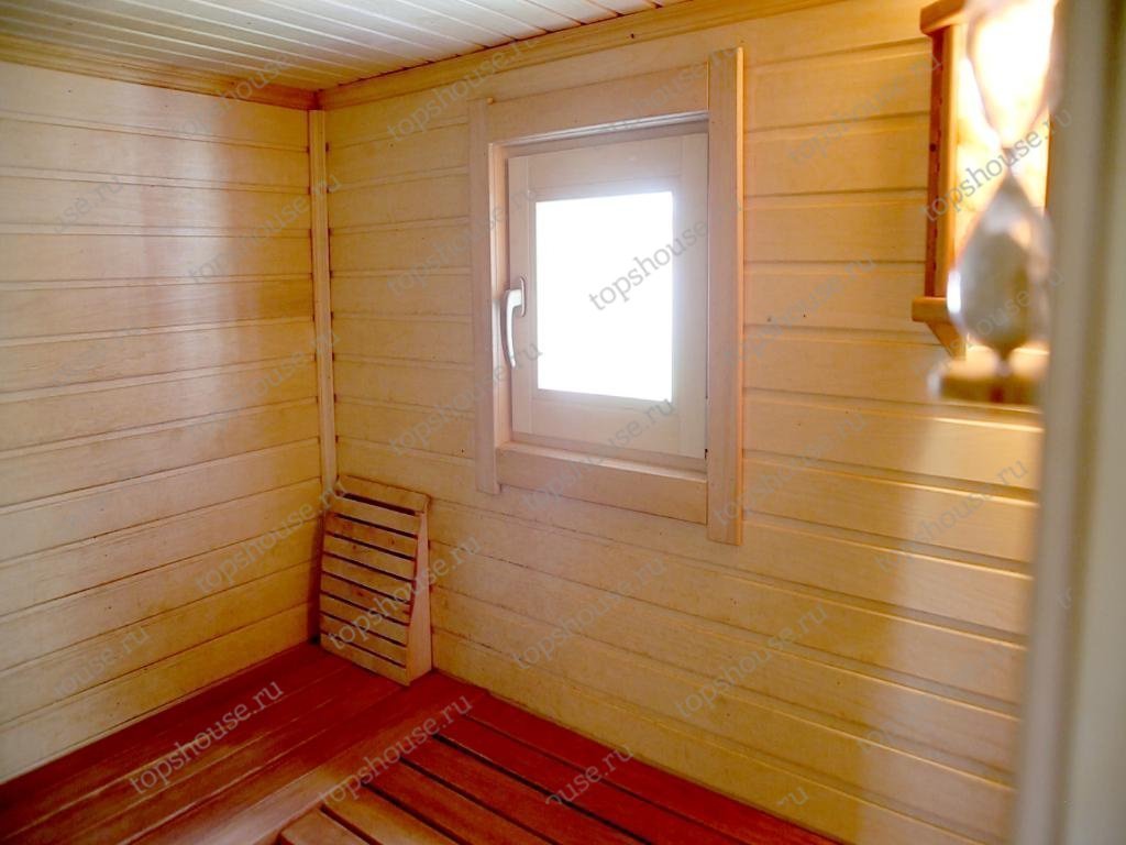 Баня из бруса «Пышка». 9100