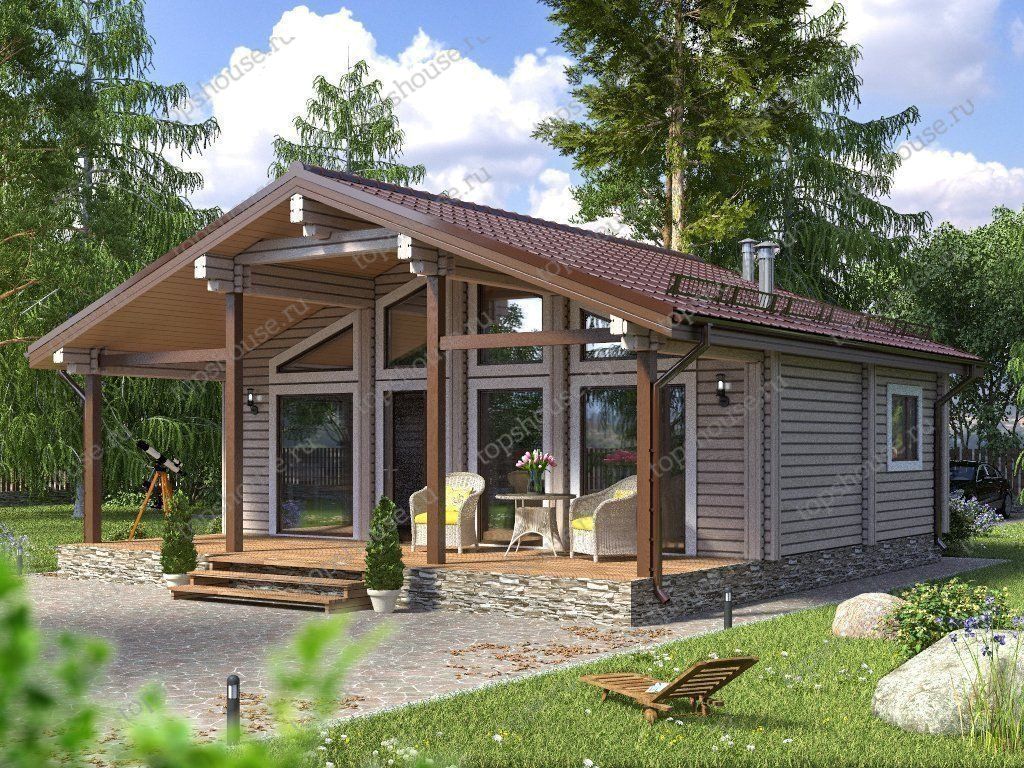 Одноэтажный дом «Золото скифов». 9613