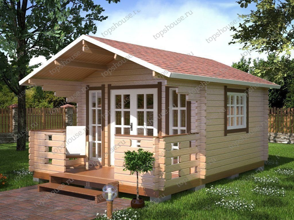 Садовый домик эконом класса «Эталон плюс». 4591