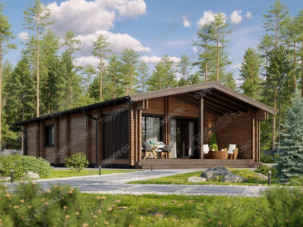 Тёплый дом «Шепот леса». 15457