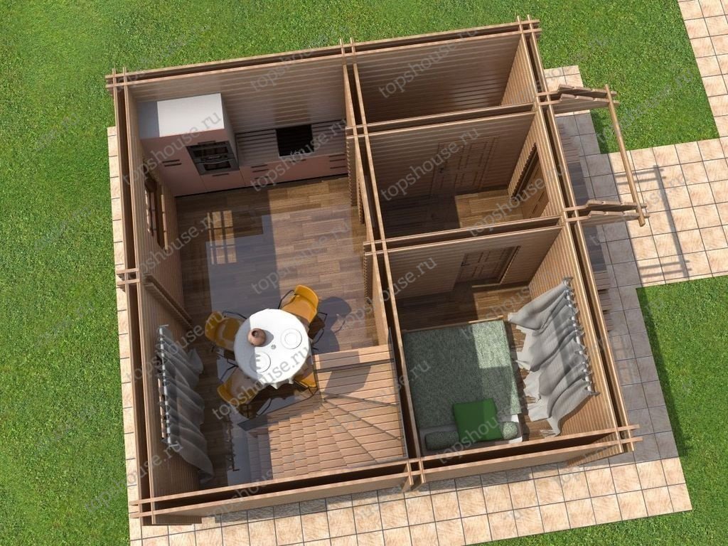 Дачный домик «Назад в СССР». 4973