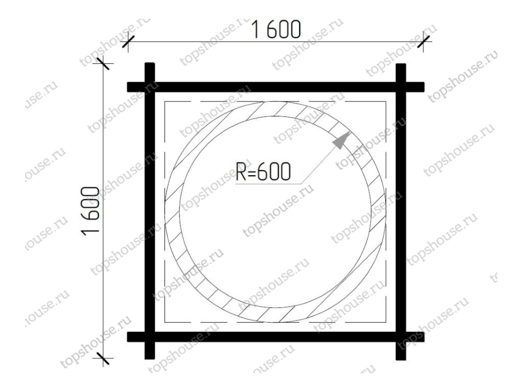Домик для колодца «Учкудук». 5972