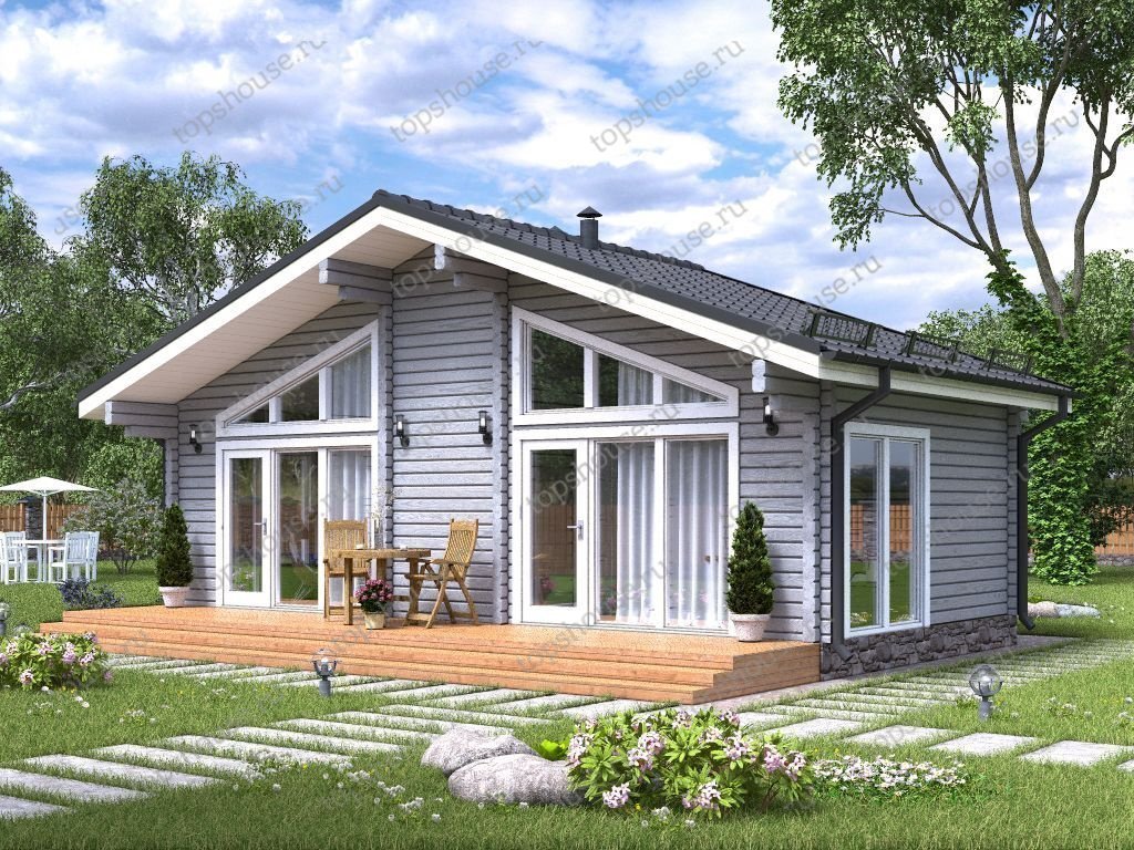 Гостевой дом из бруса «Ну и Ну!!». 13472