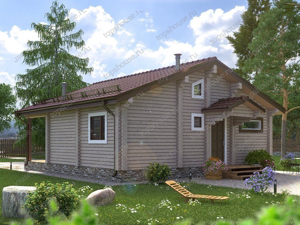 Одноэтажный дом «Золото скифов». 9615