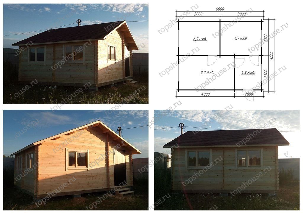 Дачный дом «Топ-Дом». 3156